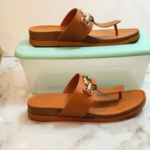 FRANCO SARTO BRIELLE WEDGE SANDAL - Women's Size 10M